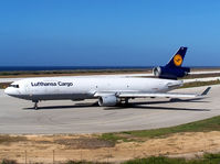 D-ALCM @ TNCC - Lufthansa Cargo MD 11F (48805/645)  @ TNCC / CUR - by John van den Berg - C.A.C