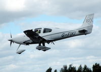 G-FIKI @ EGLK - NEW SR22 RETURNING FROM LOCAL FLIGHT - by BIKE PILOT