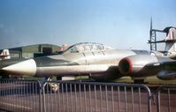 WD790 @ GAYDON - Meteor NF.11 radar trials aircraft from the Royal Radar Establishment at Pershore on display at the 1969 Battle of Britain Airshow at RAF Gaydon. - by Peter Nicholson