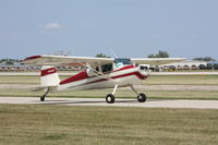 N76536 @ KOSH - Cessna 140 - by Mark Pasqualino