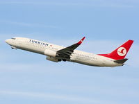 TC-JGN @ EGCC - Turkish Airlines,  Boeing 737-8F2 - by Chris Hall