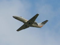 D-ILHC @ EGCC - Cessna 525 CitationJet CJ1+,  Lufthansa Flight Training - by Chris Hall