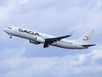 TC-SGH @ EGCC - Saga Boeing 737-86J/W. previous ID D-ABAN - by Chris Hall
