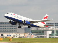 G-EUYC @ EGCC - British Airways - by Chris Hall