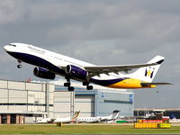 G-EOMA @ EGCC - Monarch Airlines - by Chris Hall