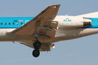 PH-JCT @ EBBR - several seconds before landing on rwy 25L - by Daniel Vanderauwera