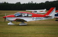 G-BRNU @ EGLM - ROBIN DR400/180 at White Waltham - by moxy