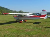 N5957E @ OH36 - EAA breakfast fly-in at Zanesville, Ohio - by Bob Simmermon