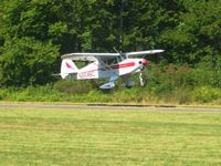 N8548C @ OH36 - Departing RWY 3 at Zanesville, Ohio - by Bob Simmermon