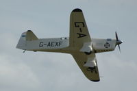 G-AEXF @ EGSU - 44. G-AEXF at The Duxford Air Show Sep 09 - by Eric.Fishwick