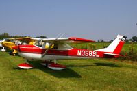 N3589L @ IA27 - At the Antique Airplane Association Fly In - by Glenn E. Chatfield