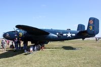 N9643C @ OSH - 1944 North American B-25J, c/n: 44-86758 - by Timothy Aanerud