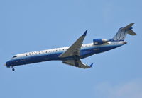 N161GJ @ KORD - Go Jet Airlines United Express CL-600-2C10, 4R approach KORD - by Mark Kalfas