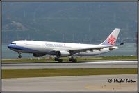 B-18317 @ VHHH - China Airlines - by Michel Teiten ( www.mablehome.com )