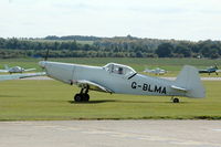 G-BLMA @ EGSU - 1. G-BLMA ZLIN Z.526 at Duxford Air Show Sept 09 - by Eric.Fishwick