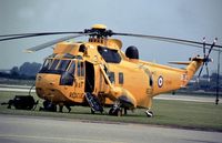 XZ599 @ WTN - Sea King HAR.3 of 202 Squadron at the 1979 Waddington Airshow. - by Peter Nicholson