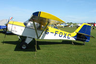 G-FOXC @ EGBK - Visitor to the 2009 Sywell Revival Rally - by Terry Fletcher