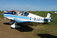 G-BJOT @ EGBK - Visitor to the 2009 Sywell Revival Rally - by Terry Fletcher