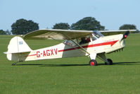 G-AGXV @ EGBK - Visitor to the 2009 Sywell Revival Rally - by Terry Fletcher