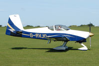 G-RVJO @ EGBK - Visitor to the 2009 Sywell Revival Rally - by Terry Fletcher
