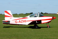 G-AZHI @ EGBK - Visitor to the 2009 Sywell Revival Rally - by Terry Fletcher