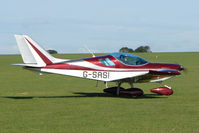 G-SASI @ EGBK - Visitor to the 2009 Sywell Revival Rally - by Terry Fletcher