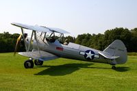 N44SN @ IA27 - At the Antique Airplane Association Fly In, PT-17 41-25274