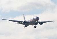 N793AN @ KORD - American Airlines Boeing 777-223, N793AN on final RWY 10 KORD - by Mark Kalfas