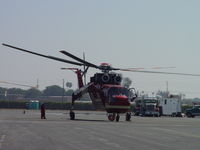 N4037S @ POC - Firing up to go back to work at the Station Fire - by Helicopterfriend