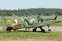 SE-FVX @ ESOW - This Bulldog is now part of the Swedish Air Force museum collection. - by Henk van Capelle