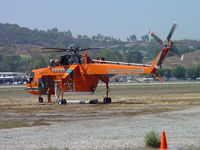 N217AC @ POC - Fueling hot - by Helicopterfriend