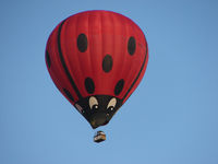 G-CCNC - Ladybird Balloons overflying Belper Derbyshire UK - by Terry Fletcher