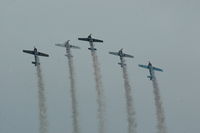 G-IVAR @ EGSU - G-IVAR with Team Aerostars at Duxford Air Show Sept 09 - by Eric.Fishwick