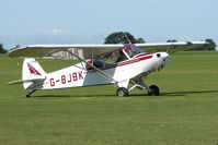G-BJBK @ EGBK - Visitor to the 2009 Sywell Revival Rally - by Terry Fletcher