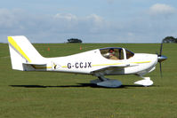 G-CCJX @ EGBK - Visitor to the 2009 Sywell Revival Rally - by Terry Fletcher