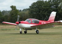 G-BFGS - JUST ABOUT TO TOUCH DOWN ON RWY 25. PREV. REG. F-BXYK. BRIMPTON FLY-IN - by BIKE PILOT