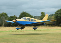 G-BFSY - ABOUT TO ARRIVE ON RWY 25. BRIMPTON FLY-IN - by BIKE PILOT