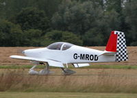 G-MROD - ARRIVING RWY 25. BRIMPTON FLY-IN - by BIKE PILOT