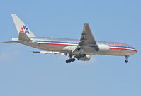 N780AN @ KORD - American Airlines Boeing 777-223. N780AN RWY 10 approach KORD - by Mark Kalfas