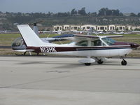N13HK @ CMA - 1972 Cessna 177B CARDINAL, Lycoming O&VO-360 180 Hp, taxi - by Doug Robertson