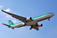 EI-EDY @ KORD - Aer Lingus EI-EDY A330-302, EI-EDY short final RWY 10 KORD - by Mark Kalfas