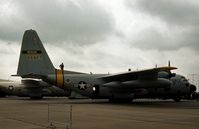 69-5827 @ GREENHAM - HC-130N Hercules of the 67th Aerospace Rescue & Recovery Squadron at RAF Woodbridge on display at the 1979 Intnl Air Tattoo at RAF Greenham Common. - by Peter Nicholson