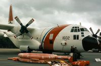1602 @ GREENHAM - Another view of the US Coast Guard HC-130H Hercules from Kodiak on display at the 1979 Intnl Air Tattoo at RAF Greenham Common. - by Peter Nicholson