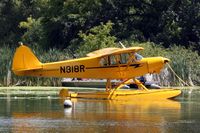 N818R @ 96WI - 1994 Piper PA-18-150, c/n: 1809084 - by Timothy Aanerud