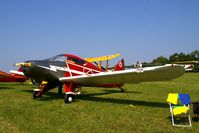 N2916V @ IA27 - At the Antique Airplane Association Fly In - by Glenn E. Chatfield
