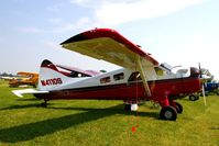 N4110S @ IA27 - At the Antique Airplane Association Fly In.  U-6A 53-2801 - by Glenn E. Chatfield