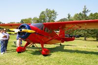 N4404W @ IA27 - At the Antique Airplane Association Fly In.