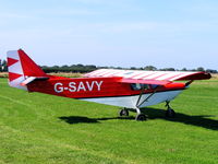 G-SAVY @ X3OT - Staffordshire Aero Club's 25th anniversary fly-in - by Chris Hall