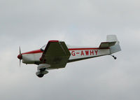 G-AWHY @ EGHP - FALCONAR FINALS FOR RWY 03. PREV. REG. G-BDPB. POPHAM RUSSIAN AIRCRAFT FLY-IN - by BIKE PILOT