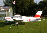 G-BLIY @ EGHP - OUTSIDE WILTSHIRE AVIATION HANGER. PREV. REG. F-BSCX. POPHAM RUSSIAN AIRCRAFT FLY-IN - by BIKE PILOT